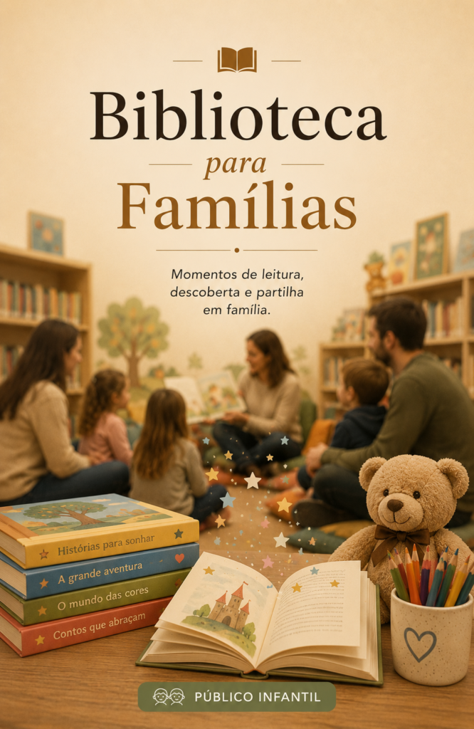 Biblioteca para famílias