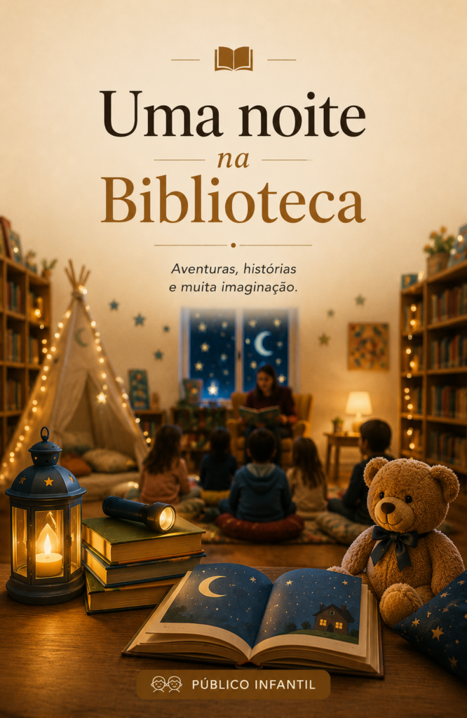 Uma noite na Biblioteca